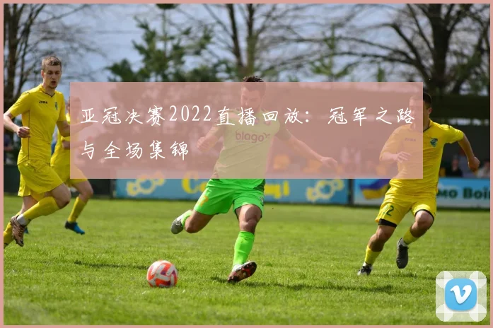 亚冠决赛2022直播回放：冠军之路与全场集锦